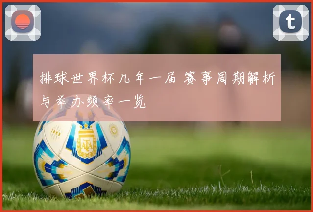 排球世界杯几年一届 赛事周期解析与举办频率一览